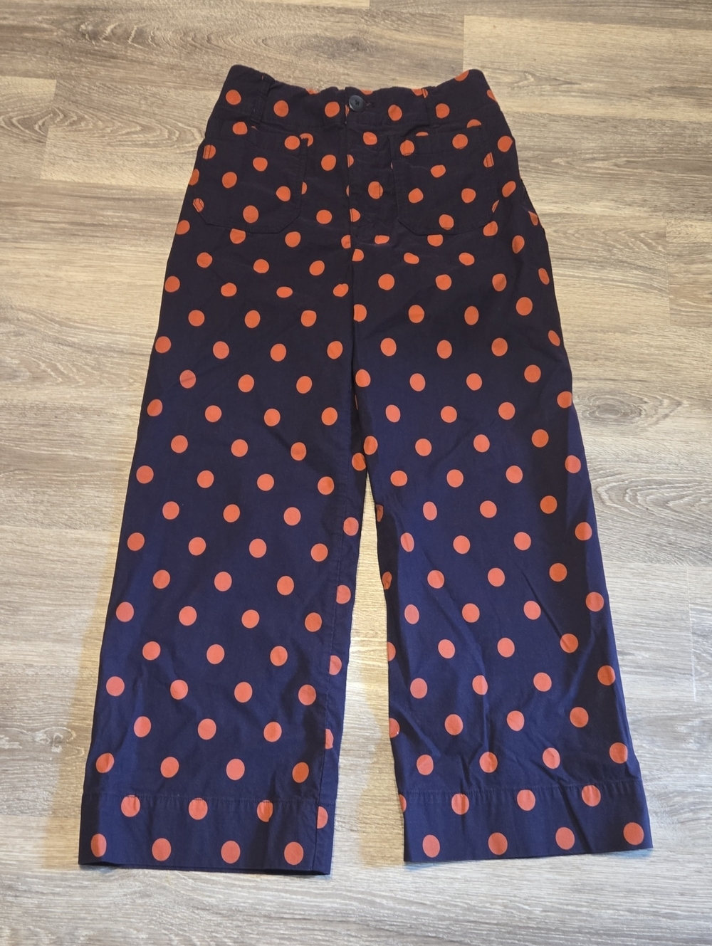 ANTHRO Maeve Collette Polka Dot Pants Sz 27